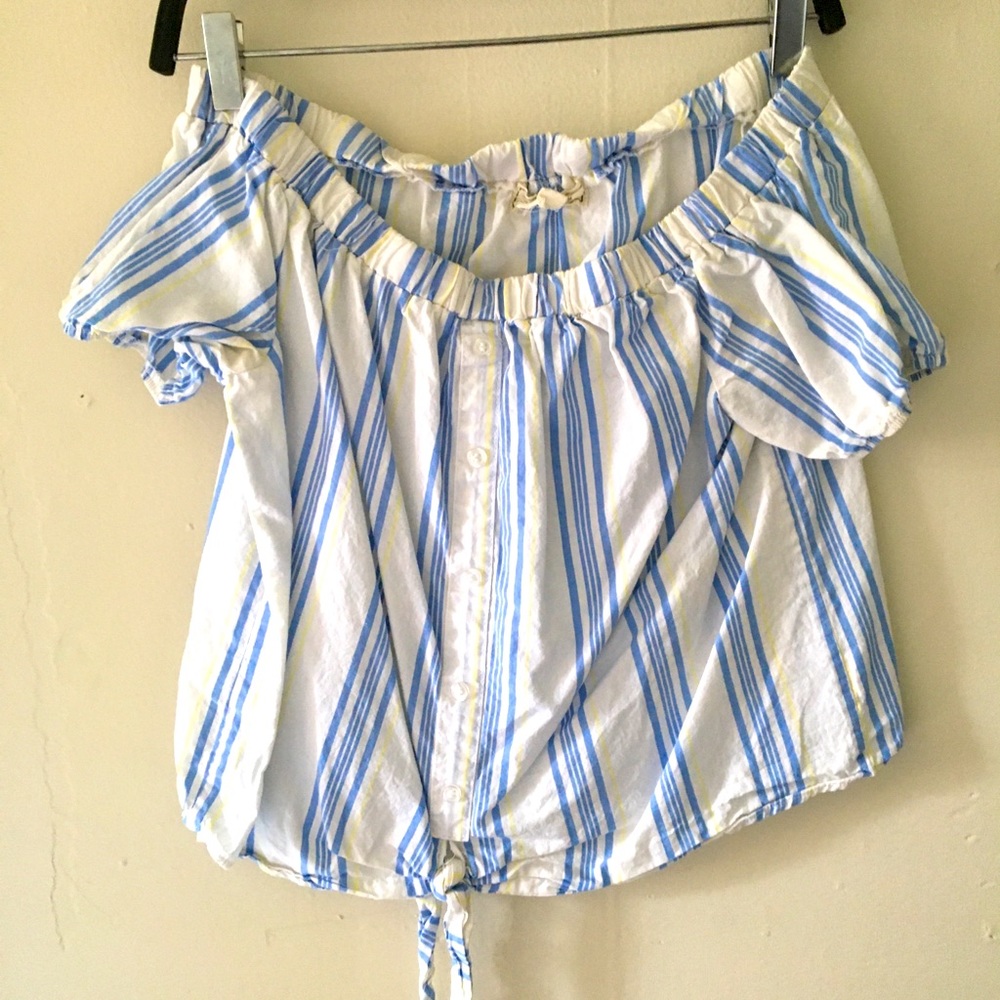 Off the shoulder summer top